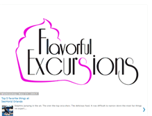 Tablet Screenshot of flavorfulexcursions.net